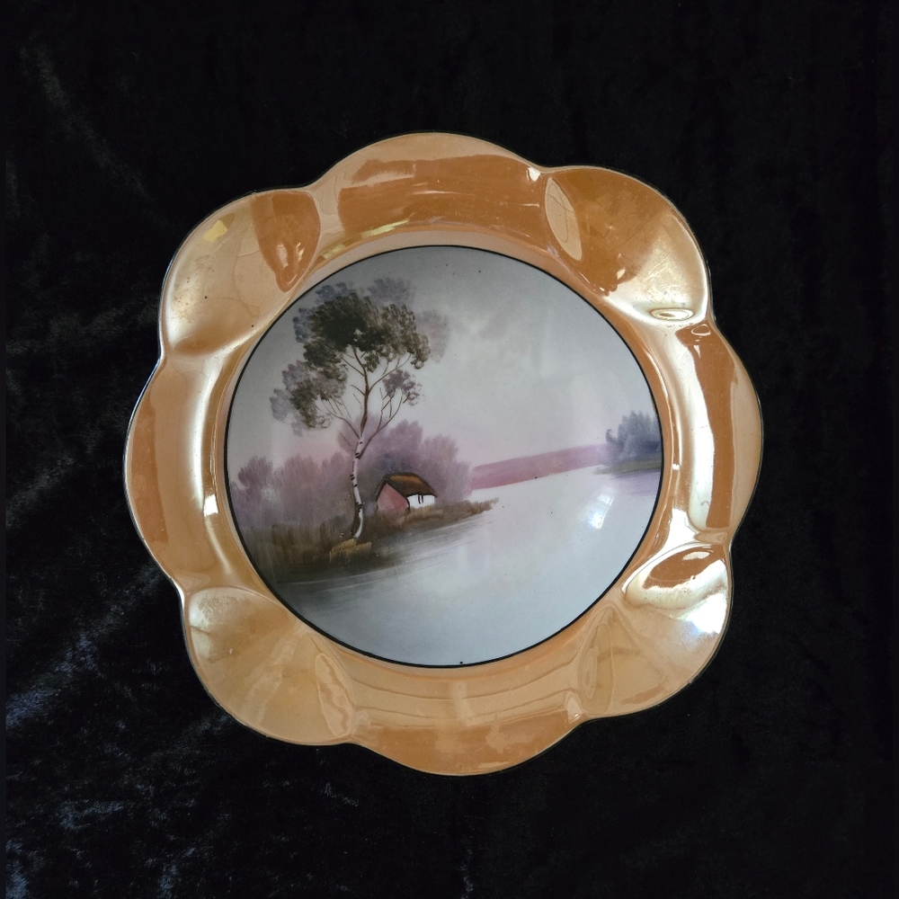 Vintage Noritake Scenic Plate – Made in Japan